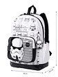 Morral Totto Para Niño Star Wars Stormtrooper Blanco - Miniatura 4