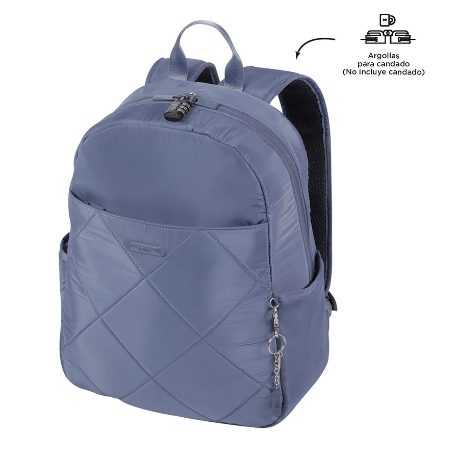 Morral Totto Mujer Arlet Gris 6