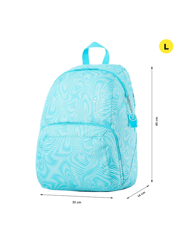 Morral Totto Mujer Ometto Azul 4