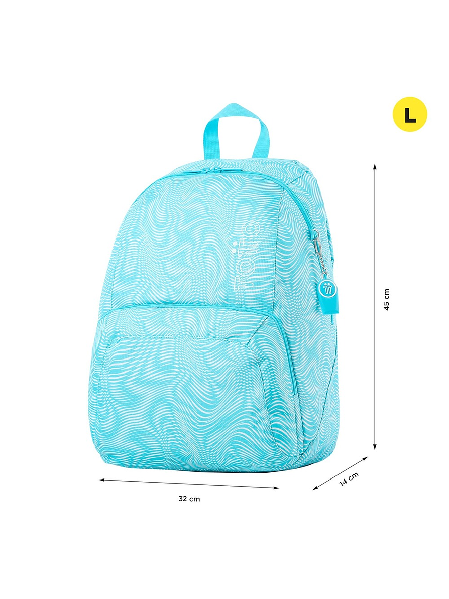 Morral Totto Mujer Ometto Azul 4