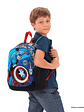 Morral Totto Para Niño Avenger Hulkcap M Blanco - Miniatura 3