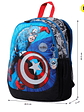 Morral Totto Para Niño Avenger Hulkcap M Blanco - Miniatura 4