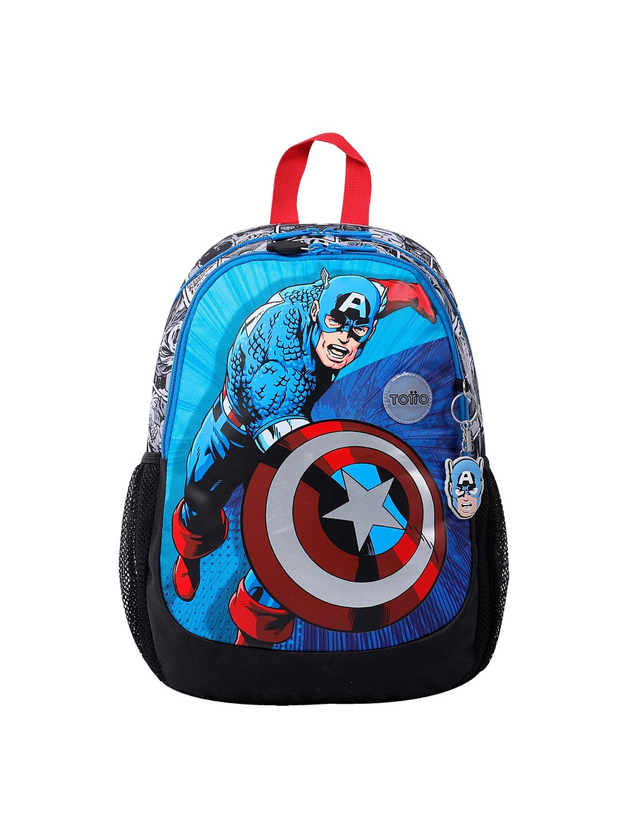 Morral Totto Para Niño Avenger Hulkcap M Blanco 1