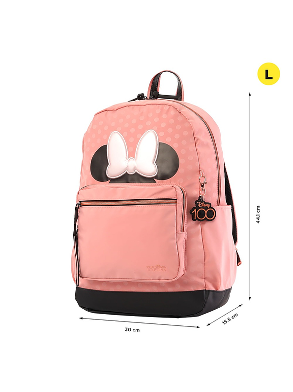 Morral Totto Para Mujer Minnie Rose Rosado 4