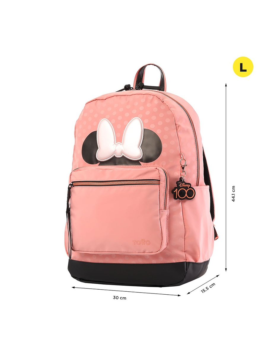 Morral Totto Para Mujer Minnie Rose Rosado 4