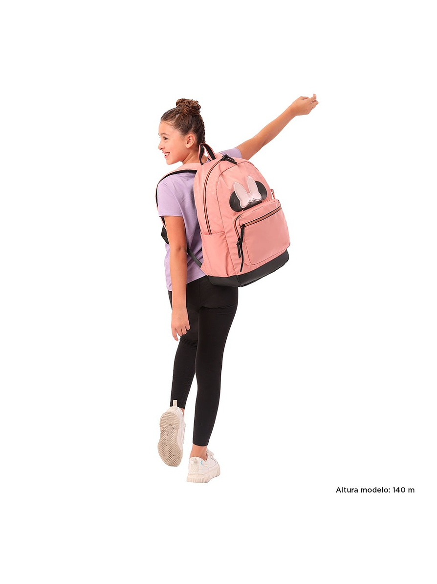 Morral Totto Para Mujer Minnie Rose Rosado 3