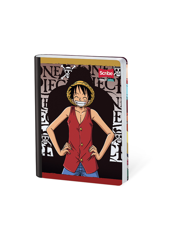 Cuaderno Cosido One Piece 50 Hojas Cuadros  3