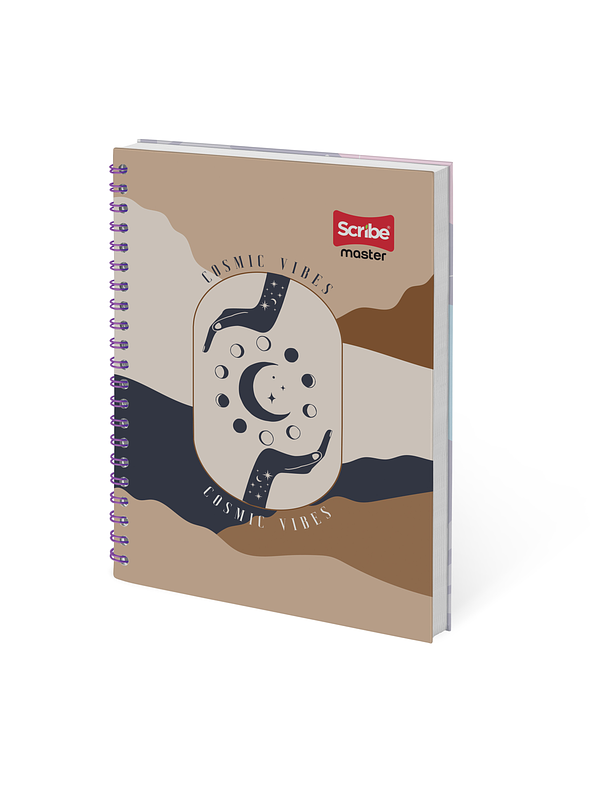 Cuaderno Pasta Dura Master Femenino 5 Materias  1