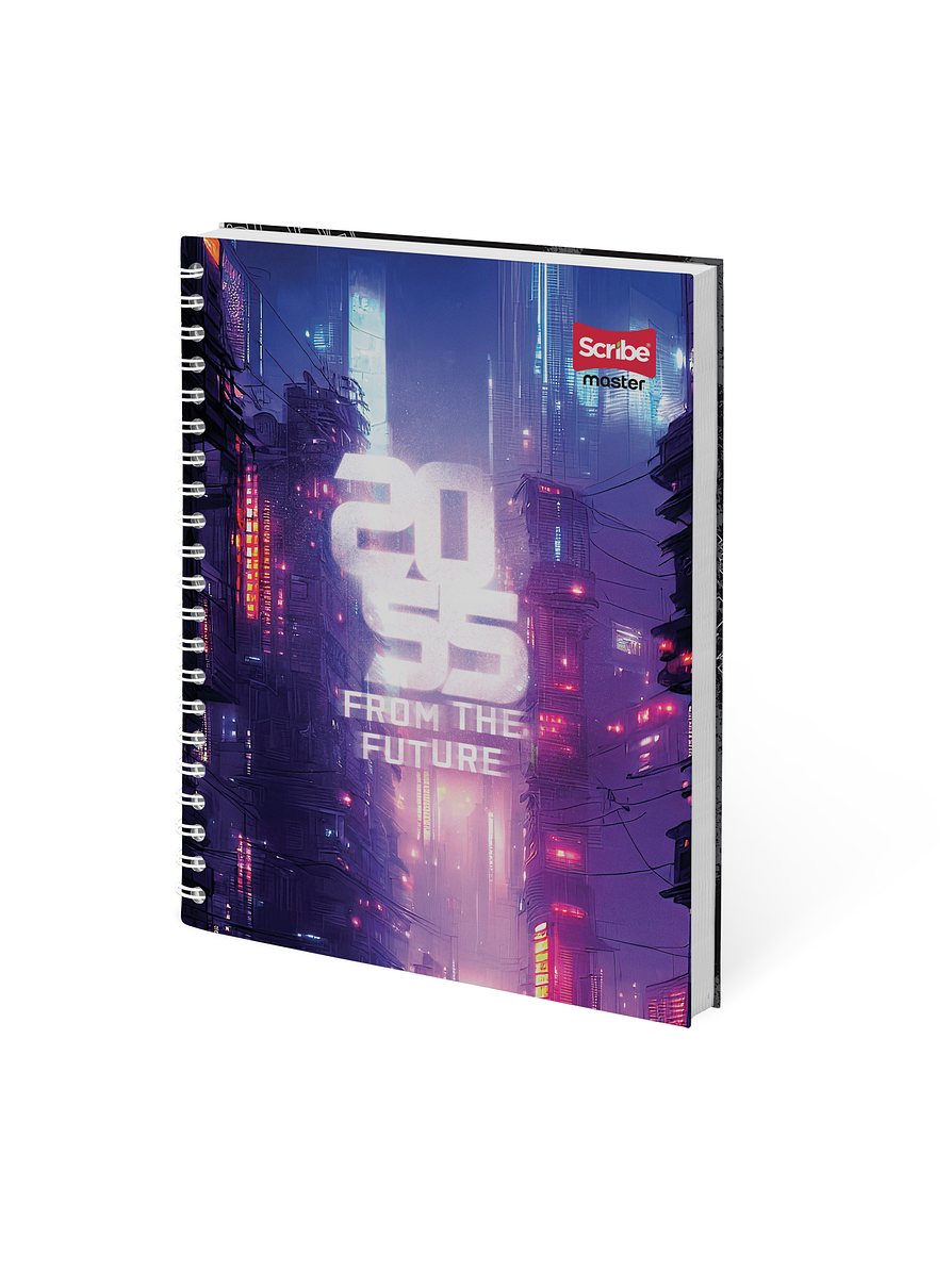 Agenda Catedrática 5 Materias Master Pasta Dura Masculino  2