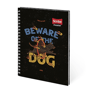 Cuaderno Catedratico Pasta Dura Master Masculino 80 Hojas 