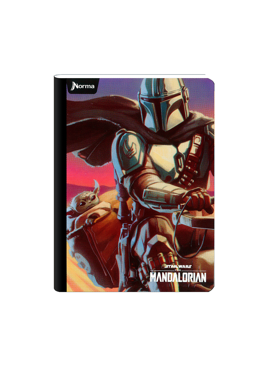 Cuaderno Cosido Mandalorian 50 Hojas Líneas  3