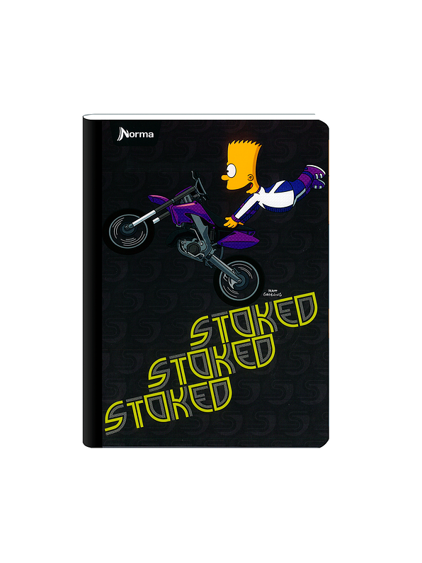 Cuaderno Cosido Pasta Dura The Simpsons 90 Hojas  5