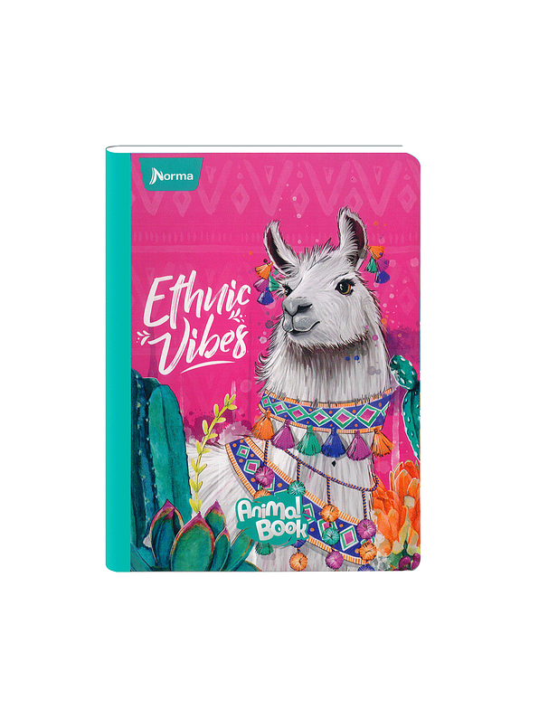 Cuaderno Cosido Norma Animal Book 50 Hojas Lineas 1