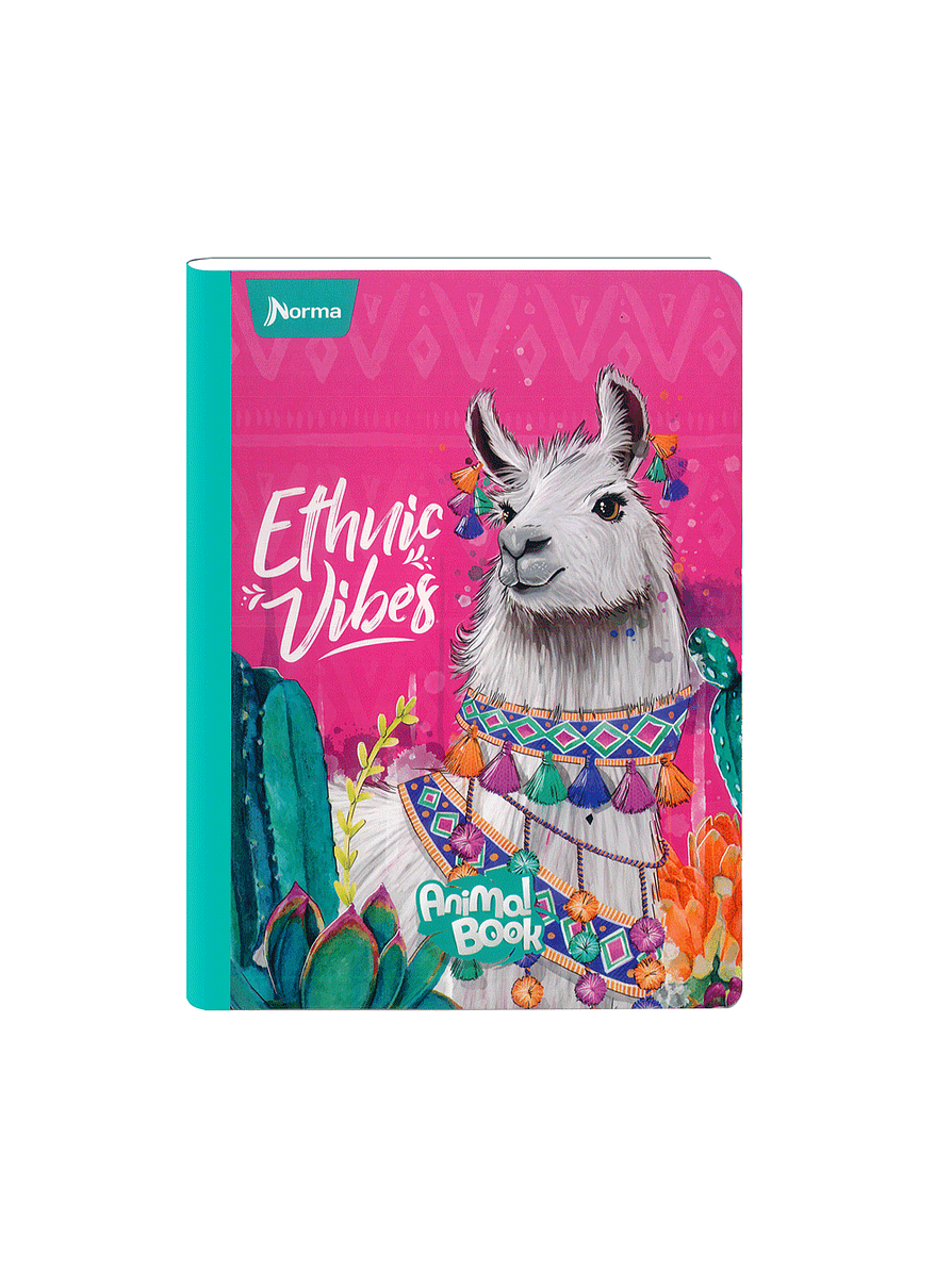 Cuaderno Cosido Norma Animal Book 50 Hojas Lineas 1