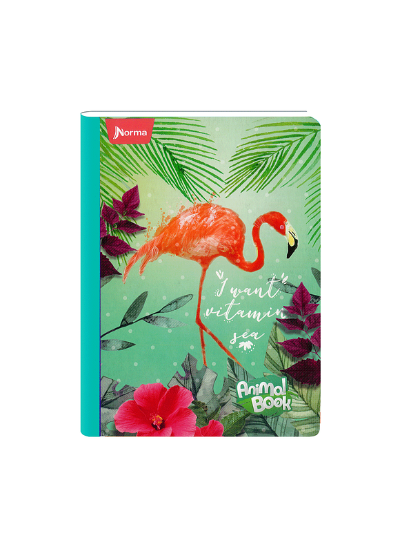 Cuaderno Cosido Norma Animal Book 50 Hojas Lineas 3