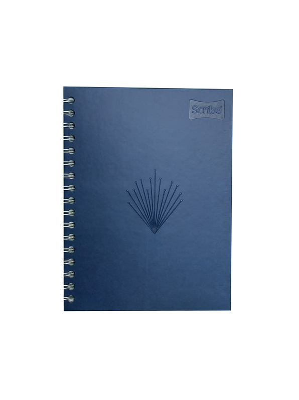 Cuaderno Pasta Dura Cuero Masculino 7 Materias  2