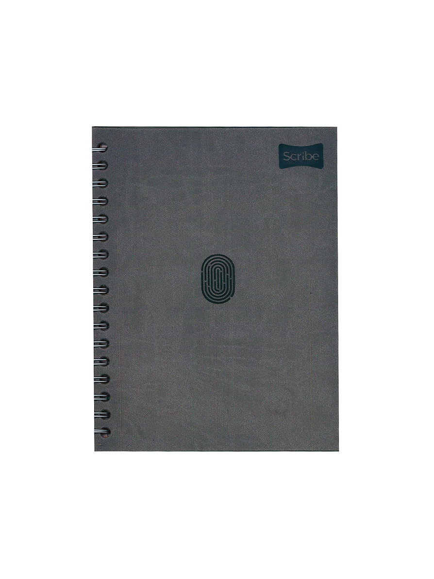 Cuaderno Pasta Dura Cuero Masculino 7 Materias  3