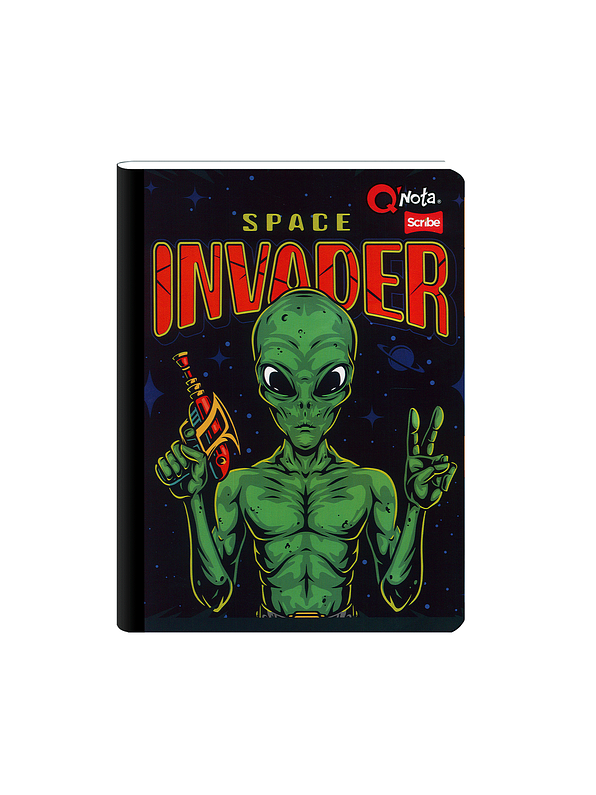 Cuaderno Cosido Qnota Masculino 50 Hojas Cuadros  5