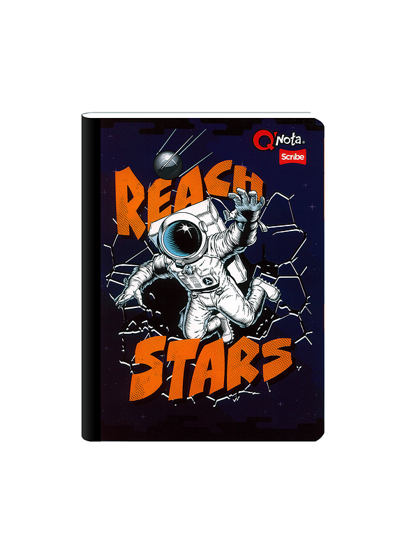 Cuaderno Cosido Qnota Masculino 100 Hojas Cuadros  2