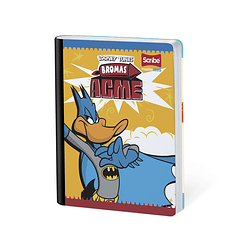 Cuaderno Cosido Looney Tunes 100 Hojas Doble Linea