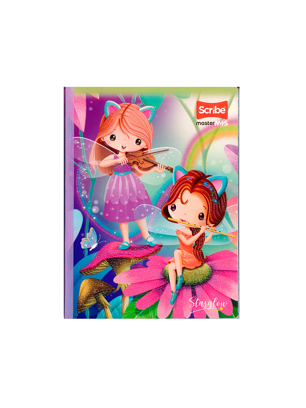 Cuaderno Cosido Starglow 100 Hojas Doble Línea 3