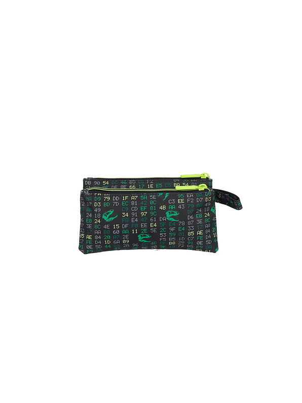 Cartuchera Xtrem Trinity Dinosaurio 3