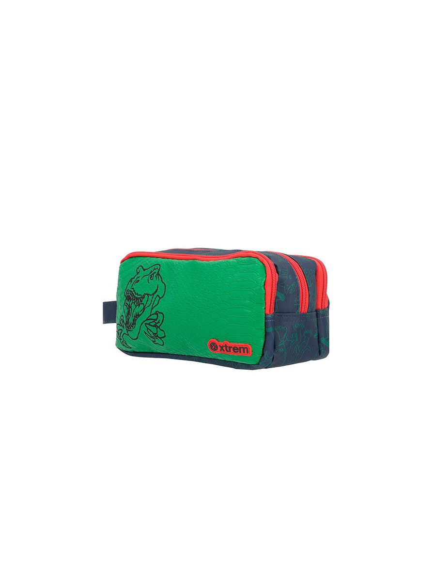 Cartuchera Xtrem University Dinosaurio 2