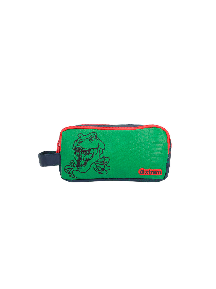 Cartuchera Xtrem University Dinosaurio 1