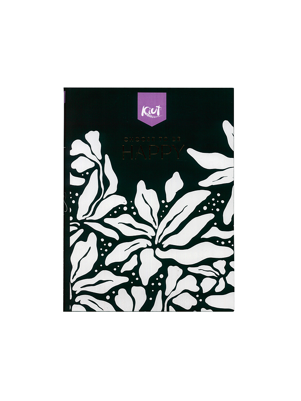 Cuaderno Cosido Pasta Dura Kiut 90 Hojas Cuadros  7