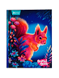 Cuaderno Cosido Pasta Dura Animal Book 90 Hojas Cuadros - Miniatura 7