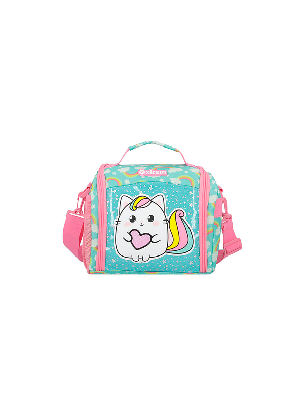 Lonchera Xtrem Térmica New Break Gatos Azul  1