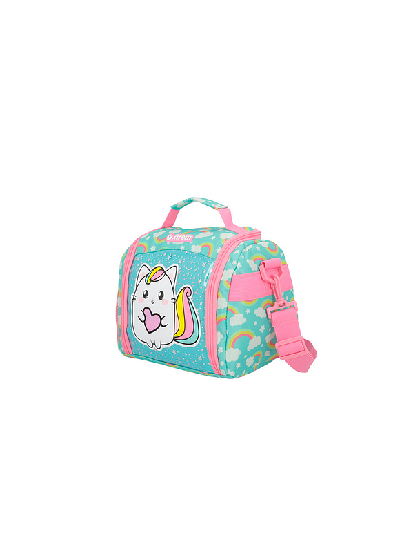 Lonchera Xtrem Térmica New Break Gatos Azul  2