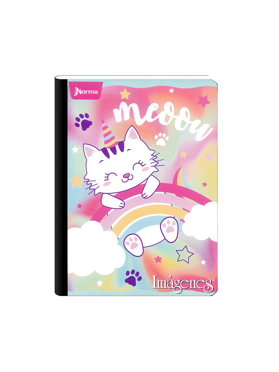 Cuaderno Cosido Imágenes Femenino 100 Hojas Cuadros  6