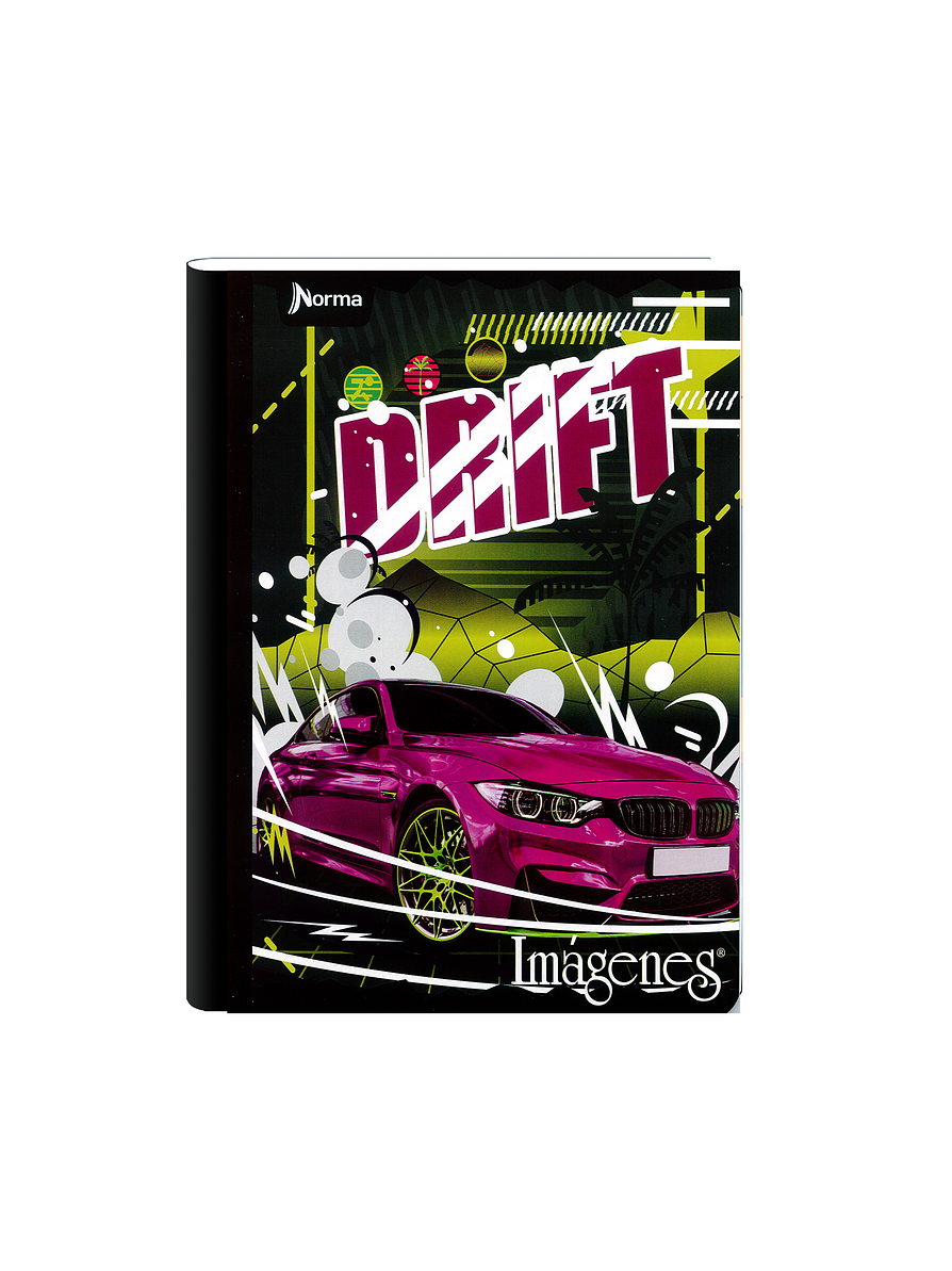 Cuaderno Cosido Imágenes Masculino 50 Hojas Cuadros  1