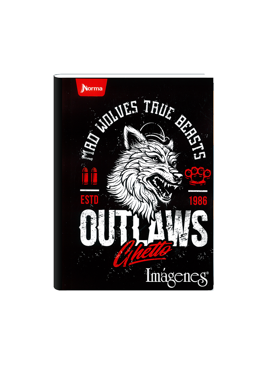 Cuaderno Cosido Imágenes Masculino 50 Hojas Cuadros  15