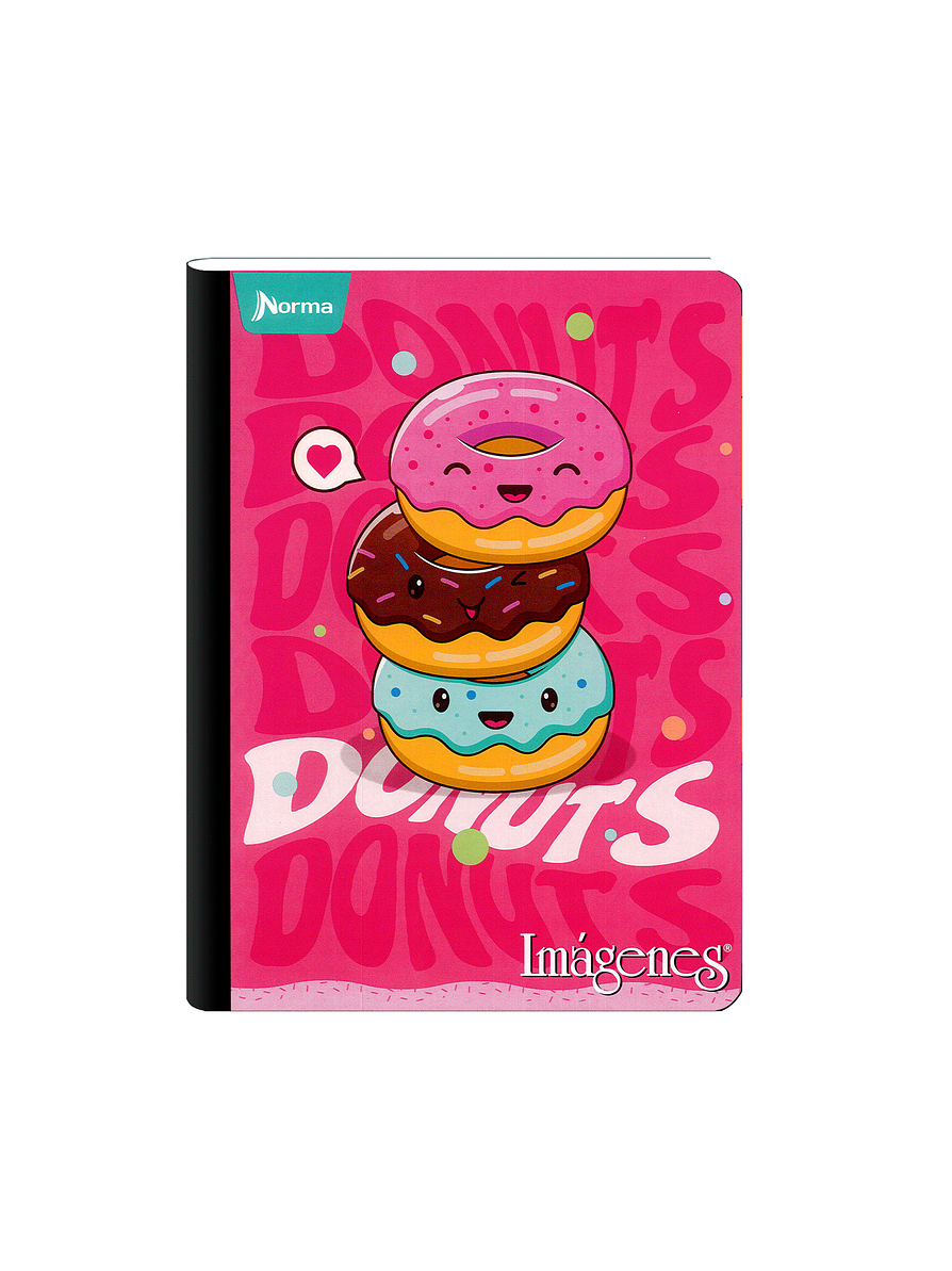 Cuaderno Cosido Imágenes Femenino 50 Hojas Cuadros 4