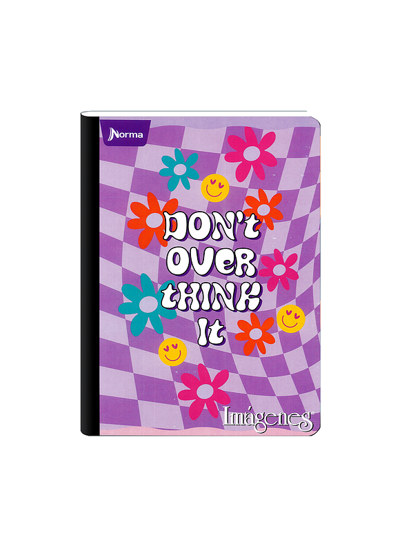 Cuaderno Cosido Imágenes Femenino 50 Hojas Cuadros 7