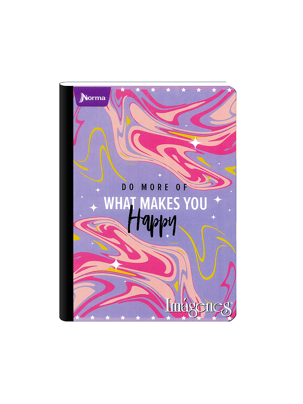 Cuaderno Cosido Imágenes Femenino 50 Hojas Cuadros 11