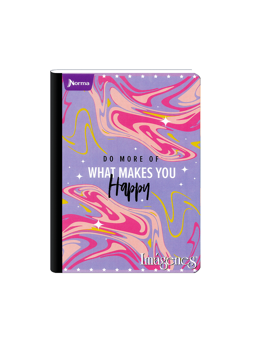 Cuaderno Cosido Imágenes Femenino 50 Hojas Cuadros 11