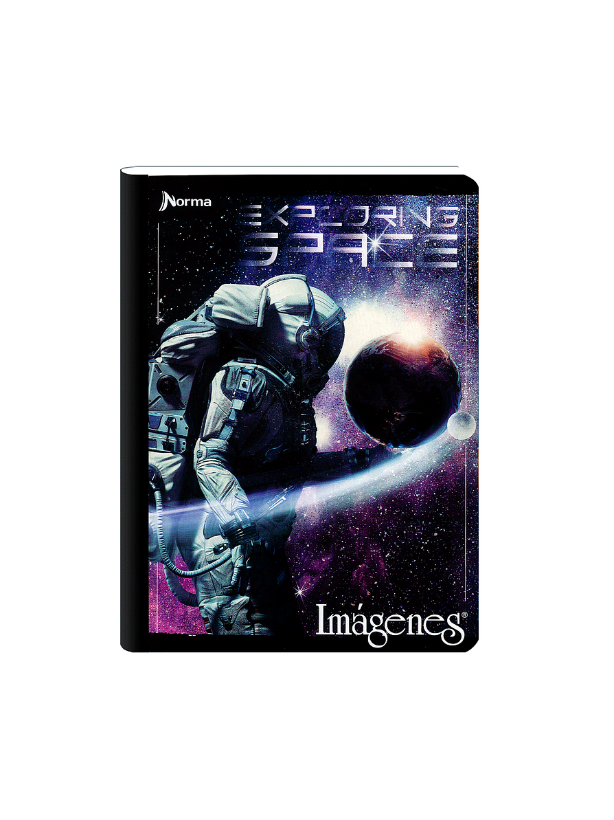 Cuaderno Cosido Imágenes Masculino 100 Hojas Cuadros   7