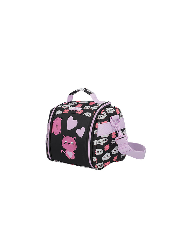 Lonchera Xtrem Térmica New Break Gatos Negro 2