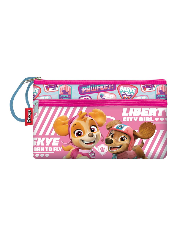 Cartuchera Primavera 3 bolsillos Personajes Niña 1