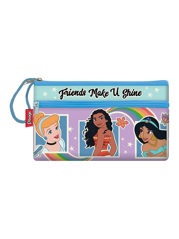 Cartuchera Primavera 3 bolsillos Personajes Niña 2