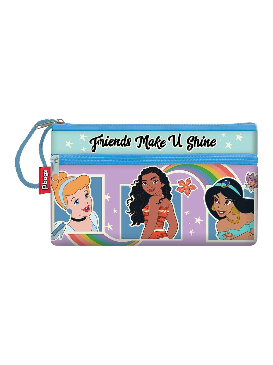 Cartuchera Primavera 3 bolsillos Personajes Niña 2