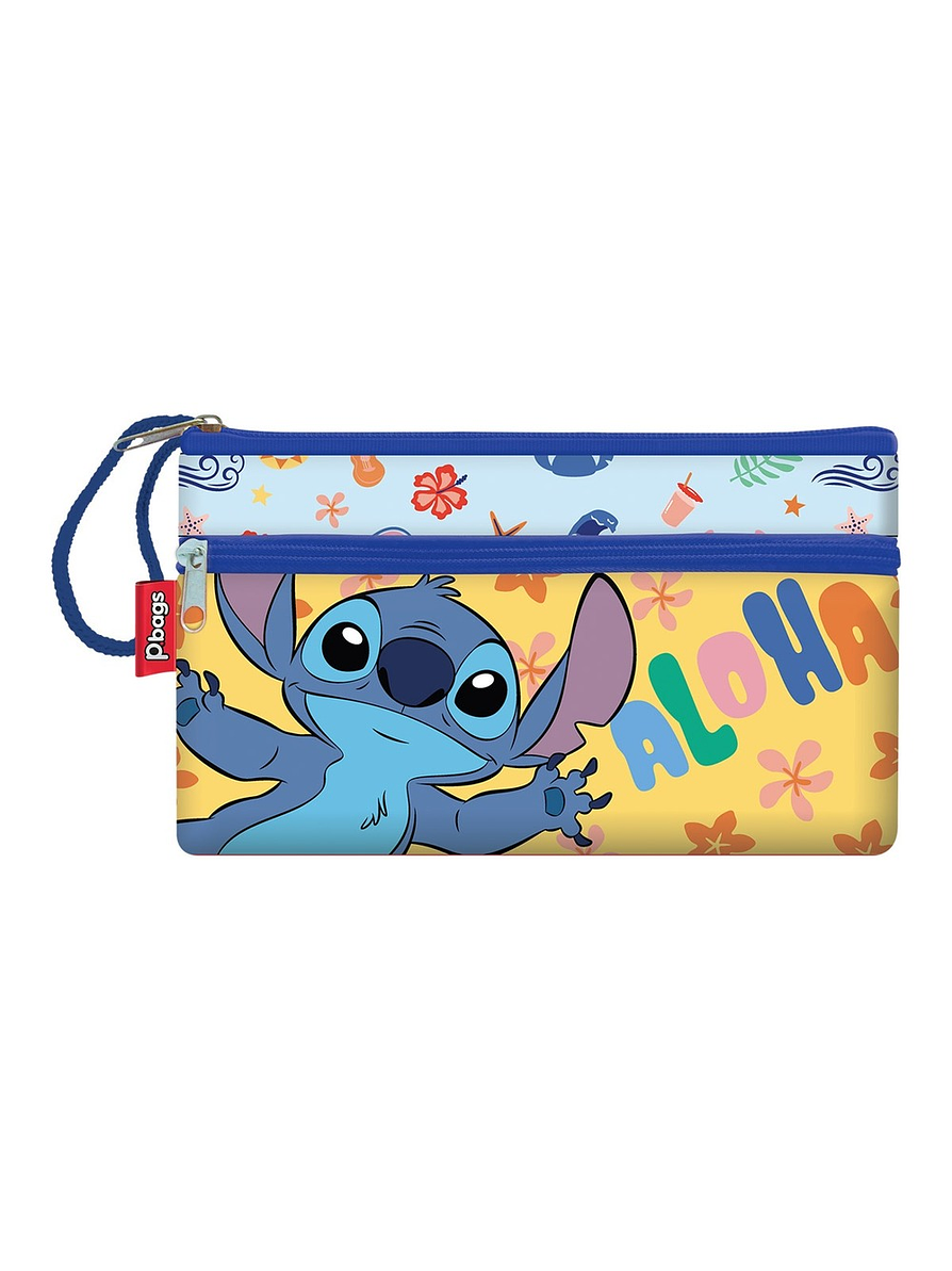 Cartuchera Primavera 3 bolsillos Personajes Niña 3