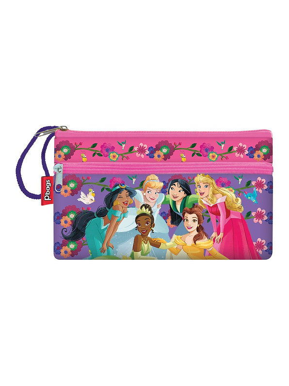 Cartuchera Primavera 3 bolsillos Personajes Niña 14