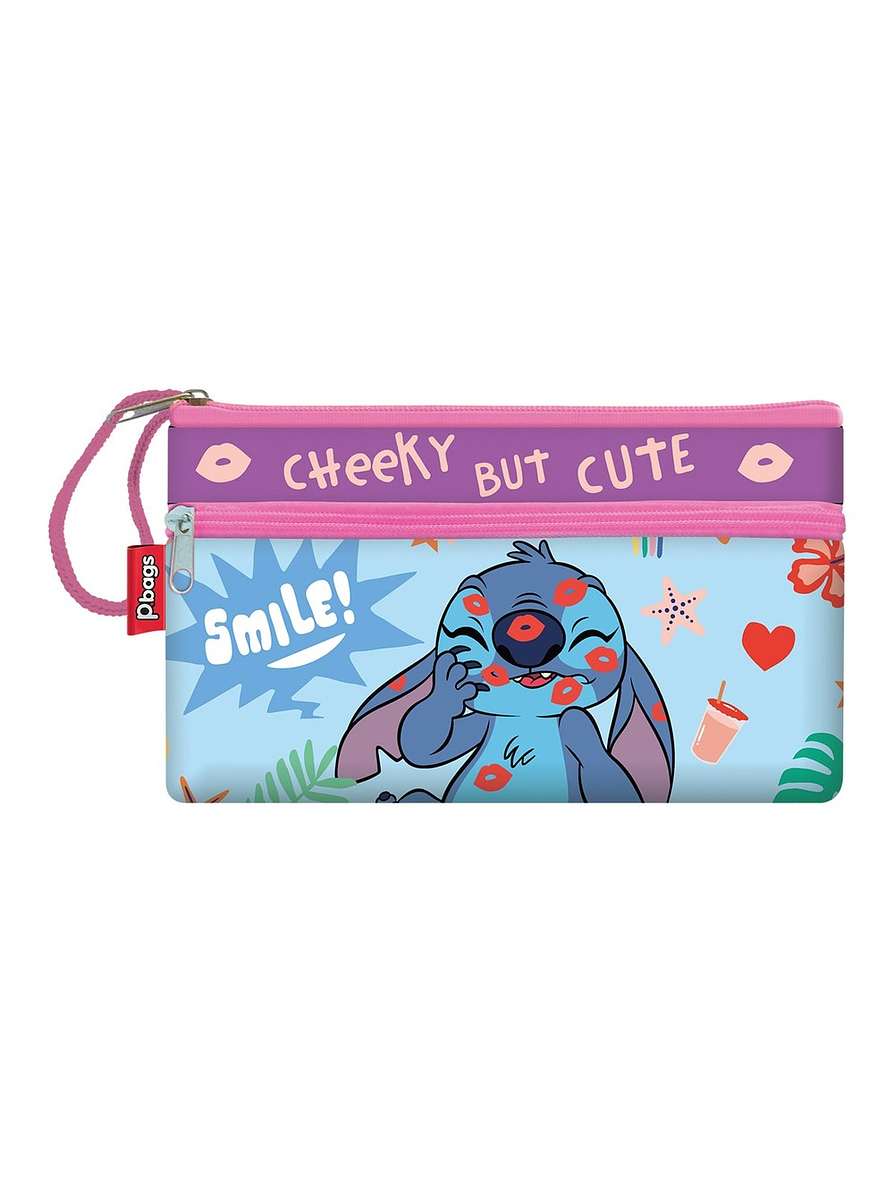 Cartuchera Primavera 3 bolsillos Personajes Niña 15