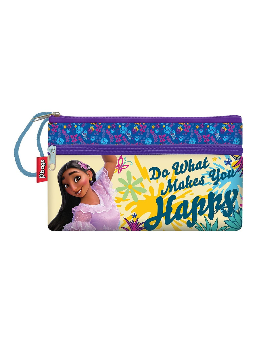 Cartuchera Primavera 3 bolsillos Personajes Niña 18