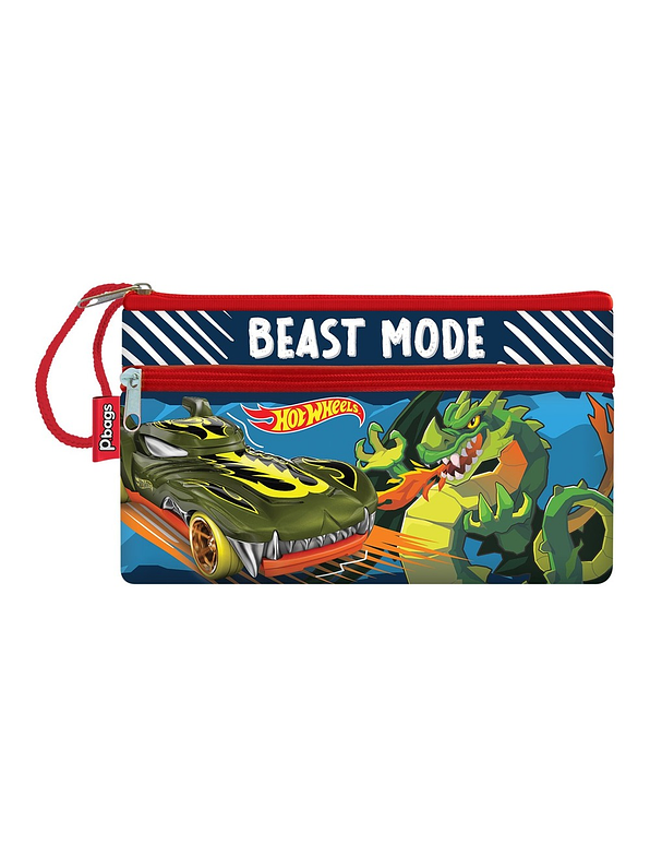 Cartuchera Primavera 3 bolsillos Personajes Niño 3