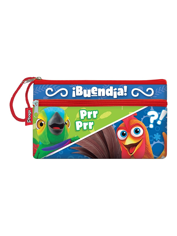 Cartuchera Primavera 3 bolsillos Personajes Niño 19